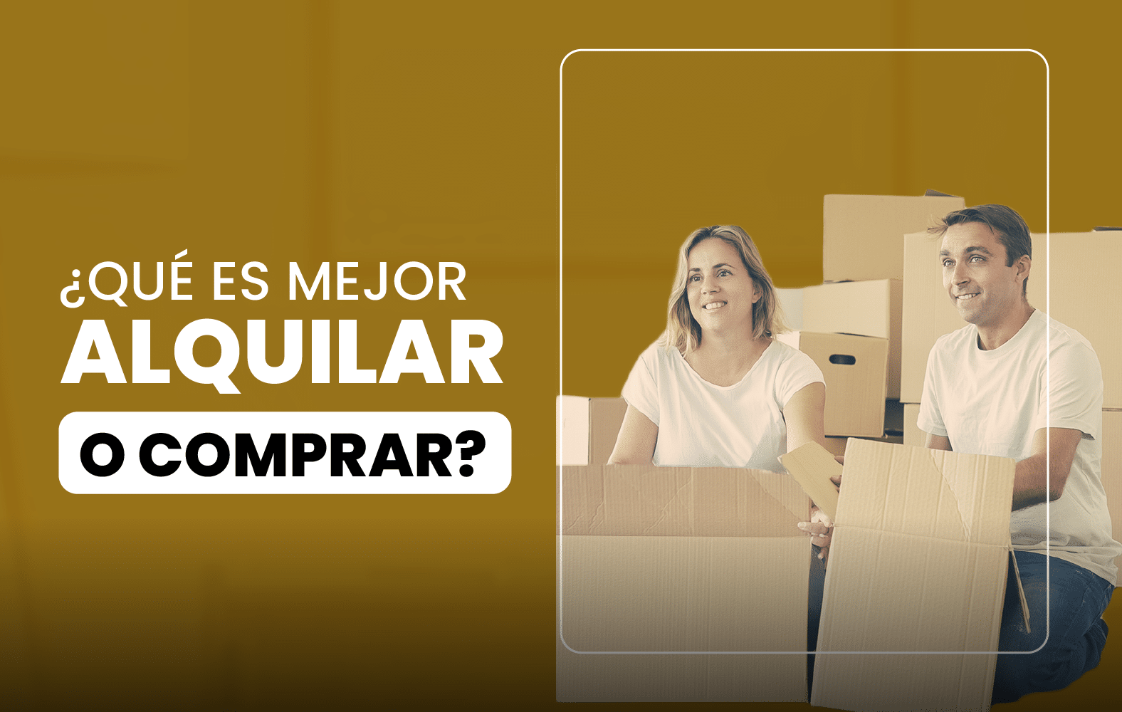 ¿Qué es mejor alquilar o comprar?