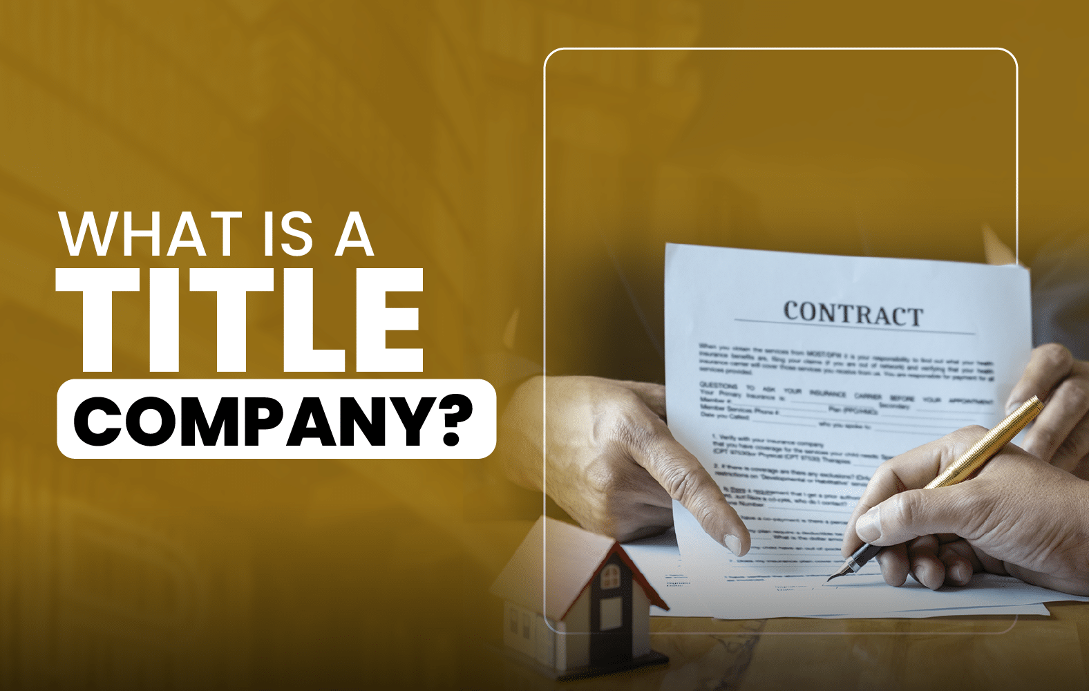 What is a Title Company?